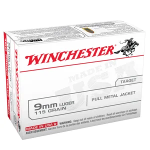 Buy 1000 Rounds of 115gr FMJ 9mm Ammo by Winchester Online In Canada