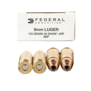 Buy 1000 Rounds of 115gr JHP 9mm Ammo by Federal Online In Canada