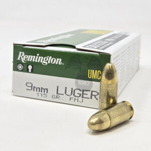 Buy 1000 Rounds of 115gr MC 9mm Ammo by Remington Online In Canada