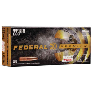 Buy 20 Rounds of 55gr TSX .223 Ammo by Federal Online In Canada