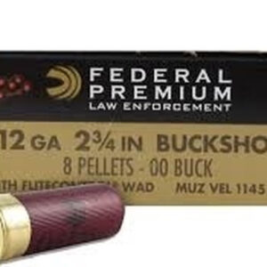 Buy 00 Buck 12ga Ammo by Federal LE Tactical with 8 Pellets Online In Canada