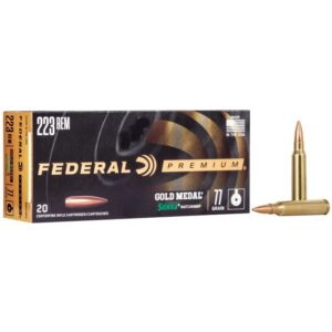 Buy 20 Rounds of 77gr HPBT MatchKing .223 Ammo by Remington Online In Canada
